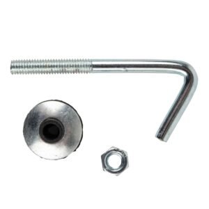 Bolt-Hook + Nut + Seal 65mm 100 - DIY & Hardware