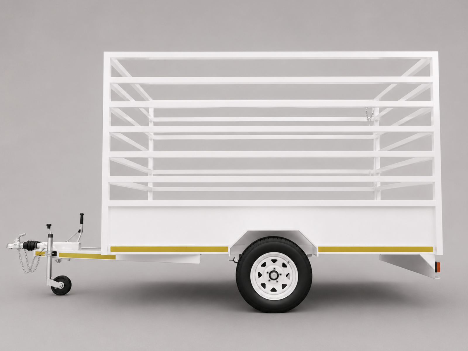 1500kg Single Axle Chassis Trailer 2.2m - view 3