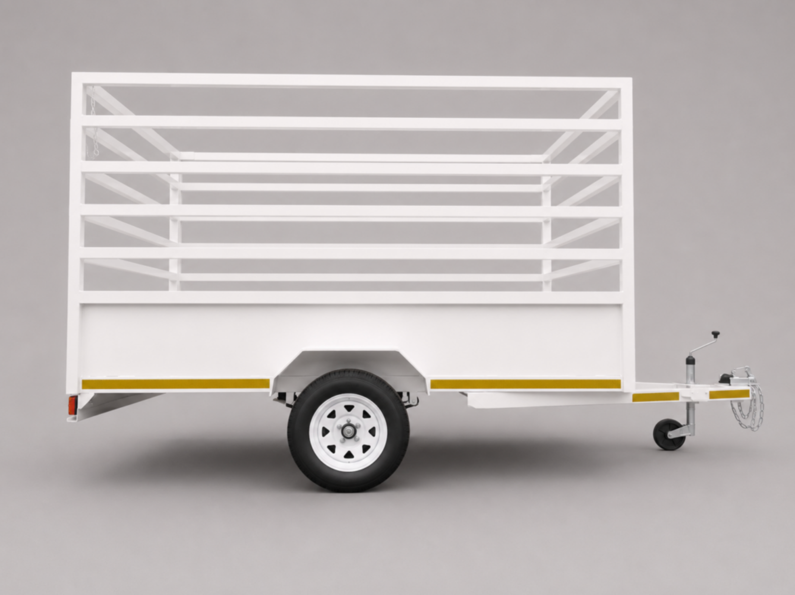 1500kg Single Axle Chassis Trailer 2.2m - Chassis Trailers