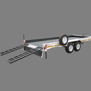 2.3 Ton Double Axle Car Trailer 4.5m - Car & Vehicle Trailers