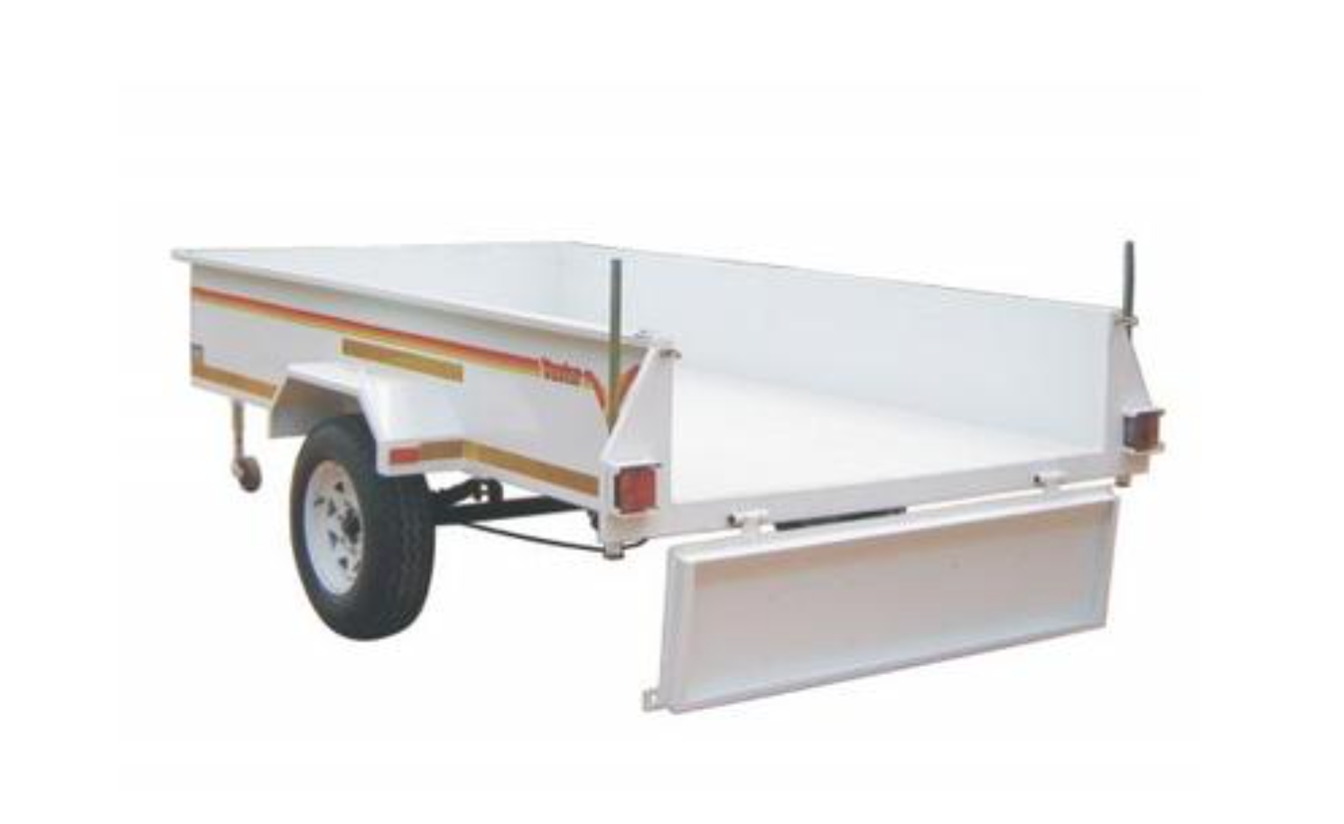 2.4 m 1 Ton Flatdeck - view 3