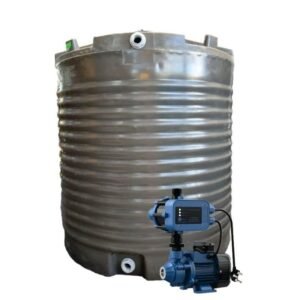 2200l Water tank and 0.37kw Peripheral Econo Booster pump Combo - Water and Pressure Pumps