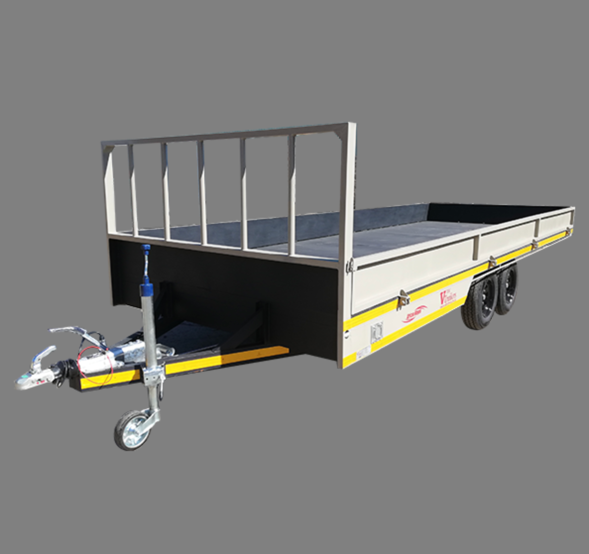 3 Ton Double Axle Dropside Trailer 4.0m - Cargo Trailers
