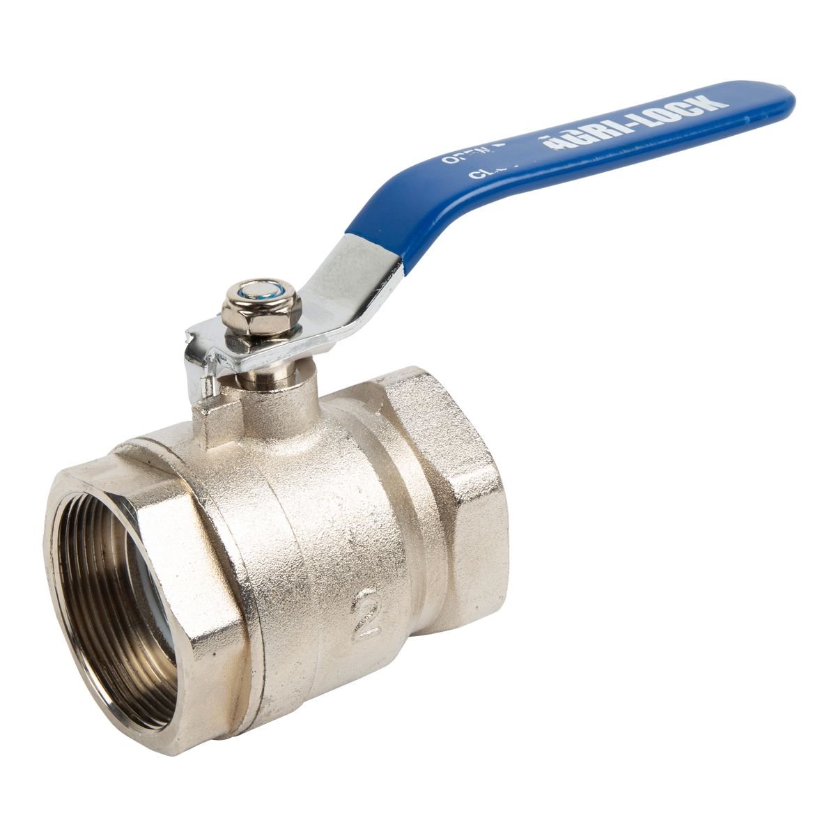 Agri Lock Ball Valve Zinc Alloy Full Bore 50mm - Valves and Irrigation Accessories