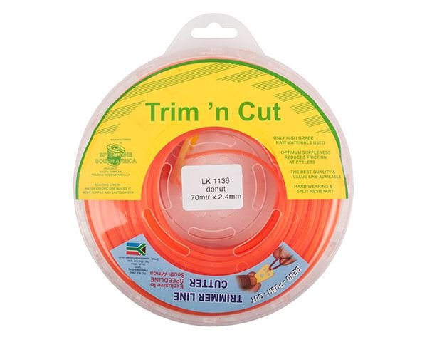 Trim N Cut Trimmer Line 2.00mm 120m Donut - Chainsaws and Accessories