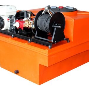 Honda GP160 40 Bar High-Pressure Fire Fighter Skid Unit (650L) Direct Drive
