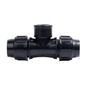Jenfit Tee Compression Female Tn 32mm X 1 1/4 - Valves and Irrigation Accessories