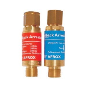 Afrox Flashback Arrestor, Regulator Mount, Oxygen