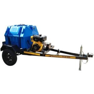 500l Pressure Washer Trailer 241bar-Diesel-Electric-Start-Horizontal Unbraked - Pressure Washers