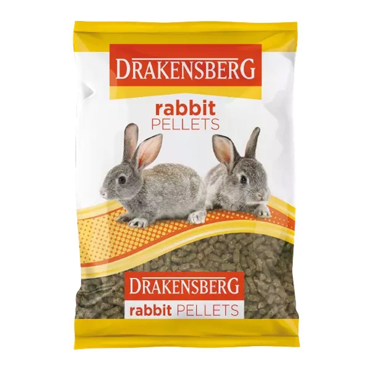 Drakensberg Yellow Bag Pellets Rabbit 2kg - Animal Feeds