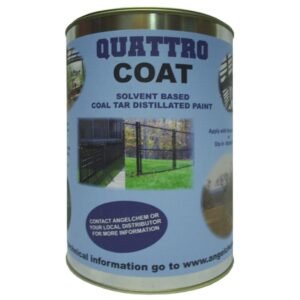 Quattro Coat Paint Black 5L - Paint