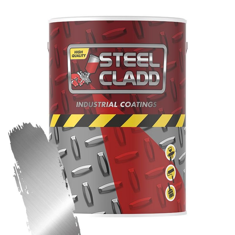 Steel Cladd Enamel Brilliant Aluminium 20L - Paint