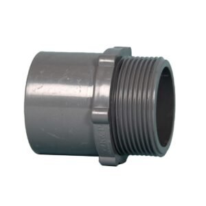 BLU52 Adaptor 1 1/2X50MM Pool PVC Grey Male - Pets