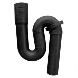 Trap Rubber Plain S 38X32MM (40mm PVC Out) - Plumbing
