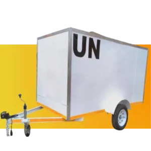 Closed Body Trailer (Single Axle Trailer) - Closed Trailers