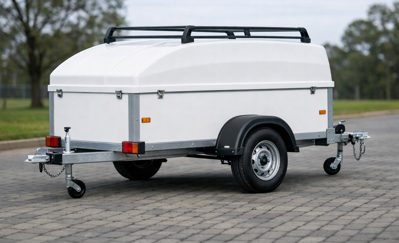 1.8m Single Axle Luggage Trailer - Closed Trailers