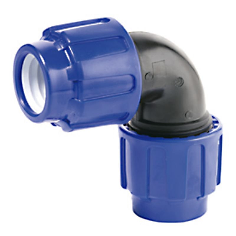Cepex Compression Elbow 90mm - Valves and Irrigation Accessories