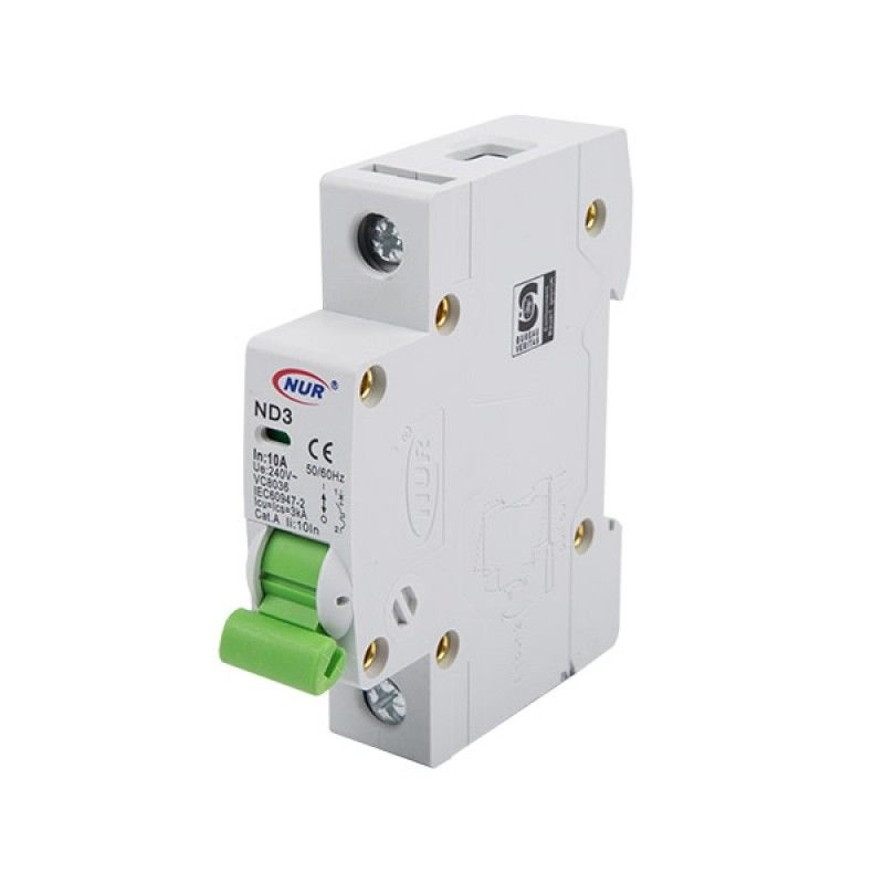 Circuit Breaker Din Rail 10A Sp 3KA - Electrical