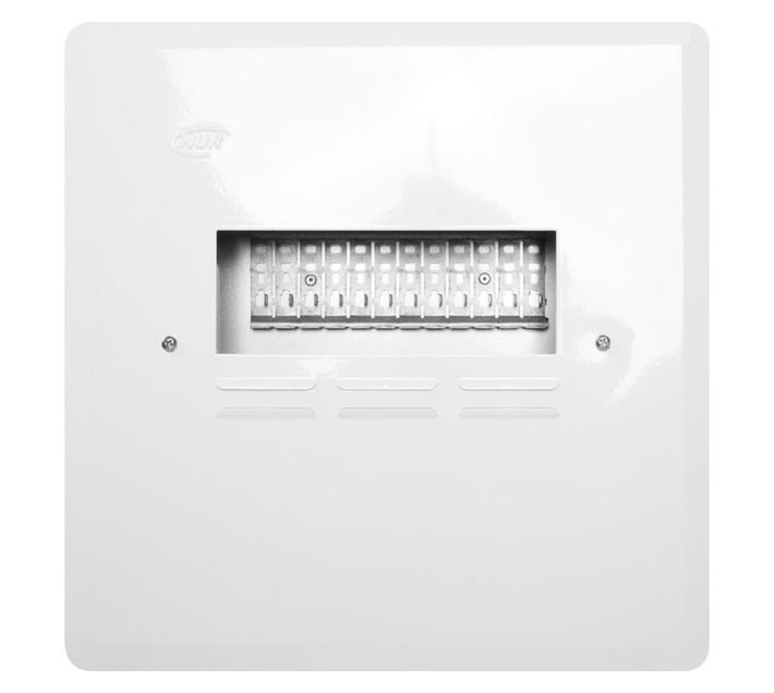 Distribution Board Din Rail 12W Flush Metal Base - Electrical