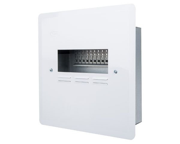 Distribution Board Mini Rail 16W Flush Metal - Electrical
