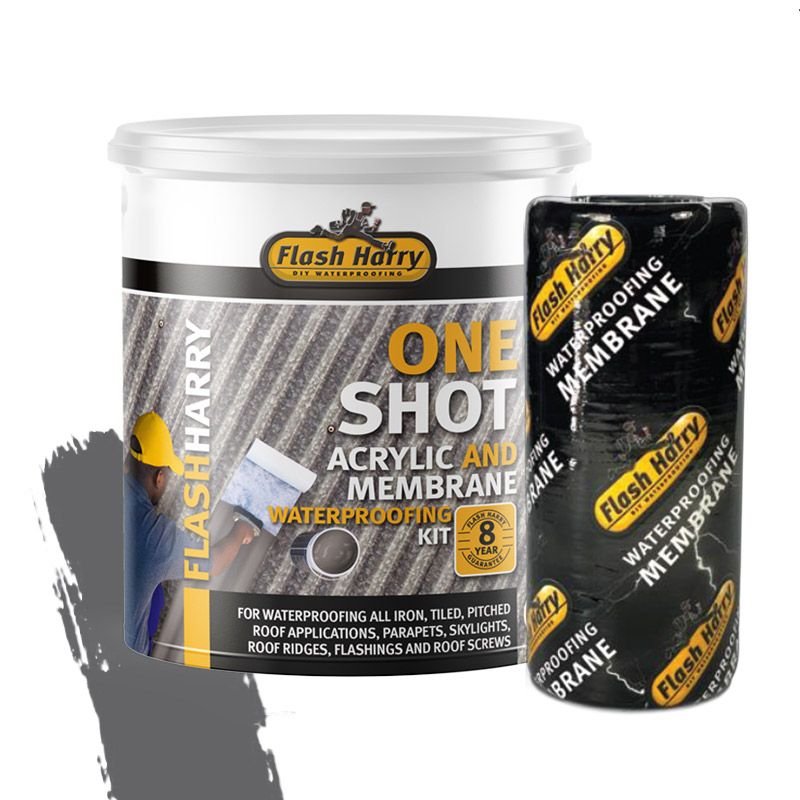 Flash Harry One Shot +5m Kit Charcoal 1L - Home & Patio
