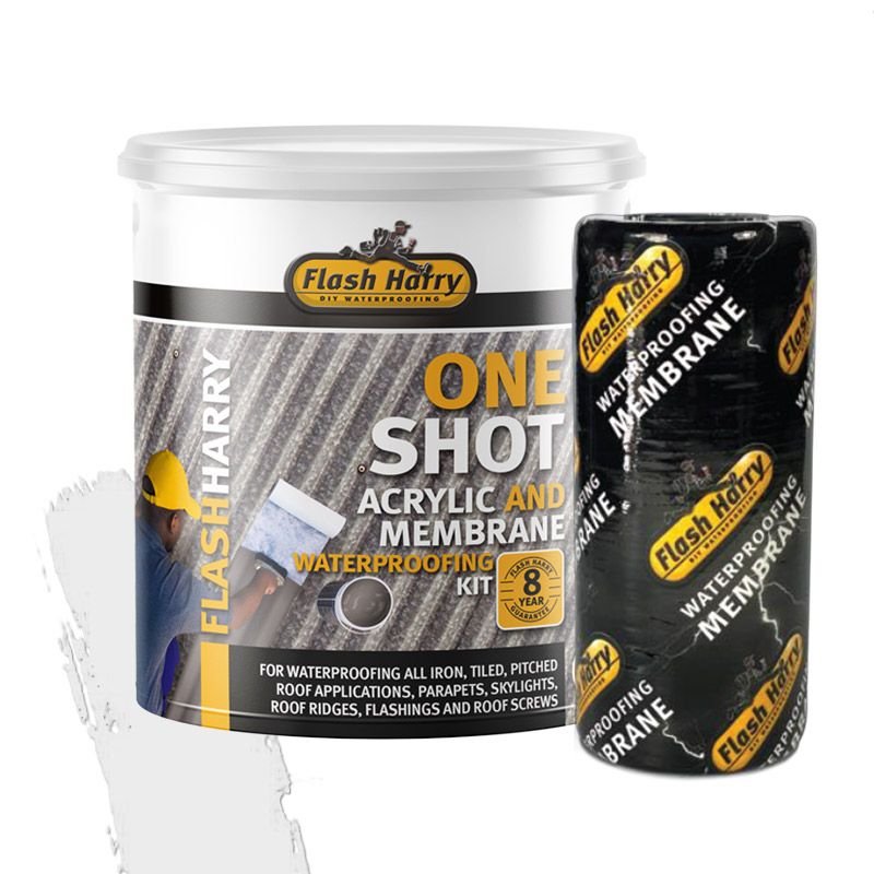 Flash Harry One Shot +5m Kit White 1L - Home & Patio