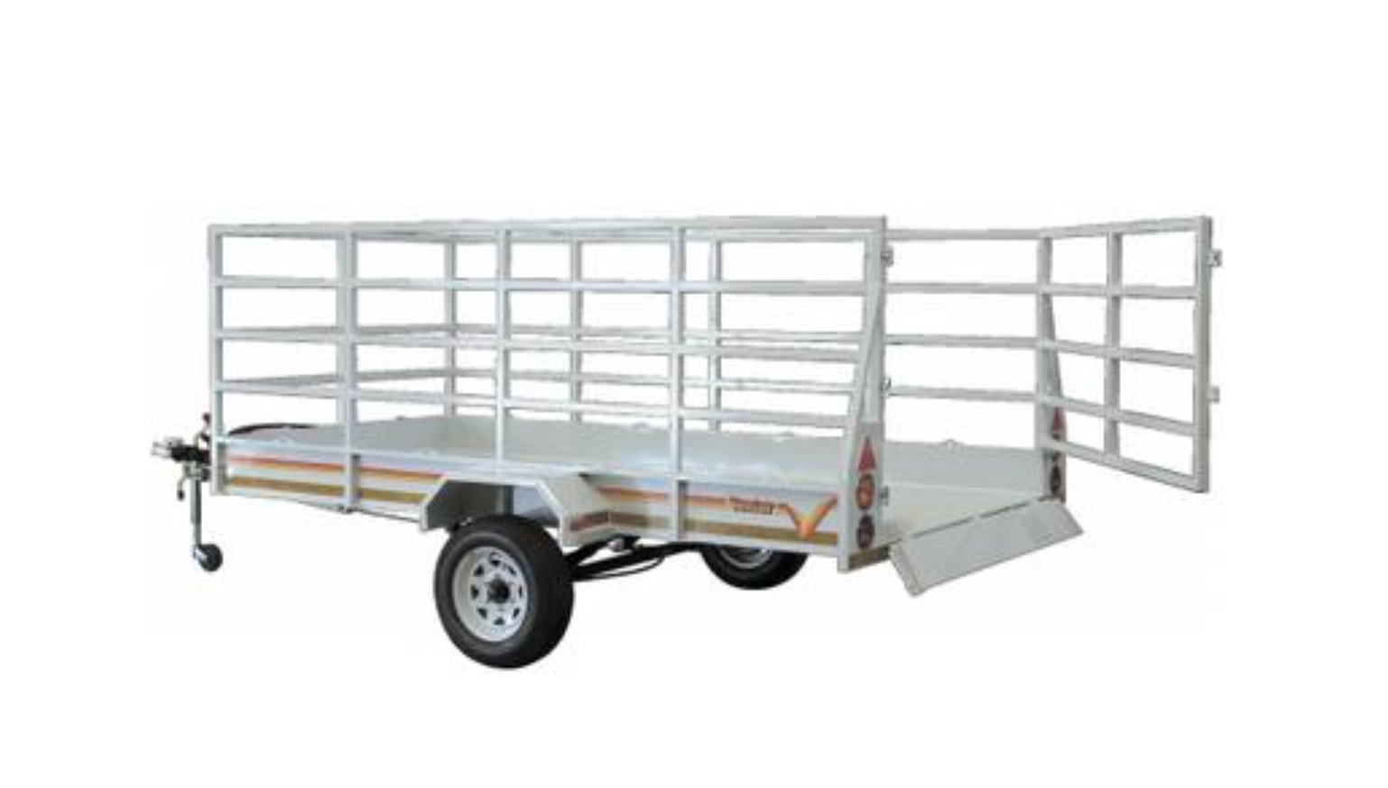 Flatdeck 3.5 m with Rails - view 2