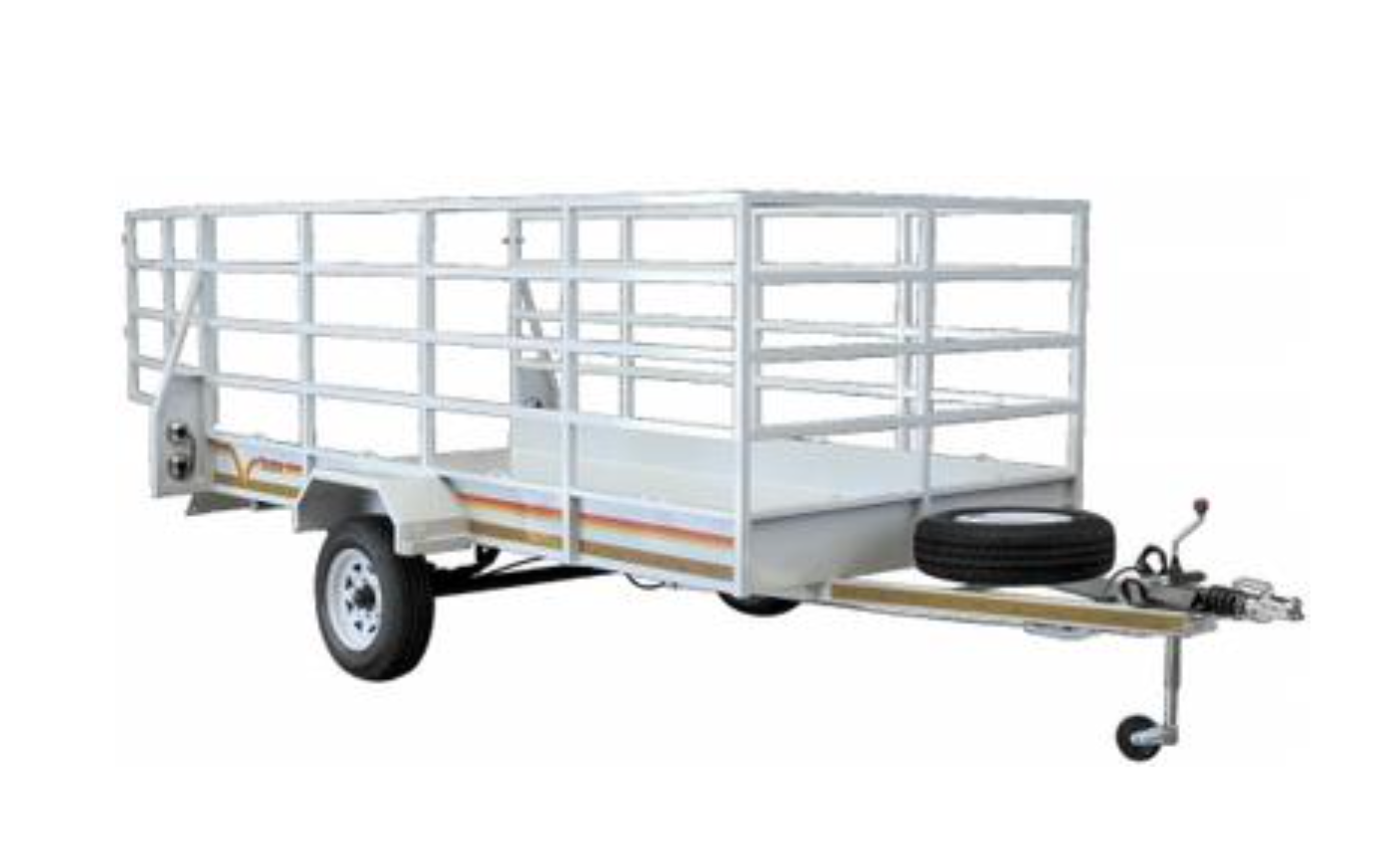 Flatdeck 3.5 m with Rails - Utility & Multi-Purpose Trailers