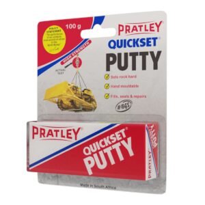 Pratley Quickset Putty 100g P Pack New Packaging A - Adhesives and Sealants