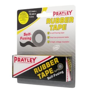 Pratley Rubber Tape 19MMX1.6m P Pack New Package A - Adhesives and Sealants