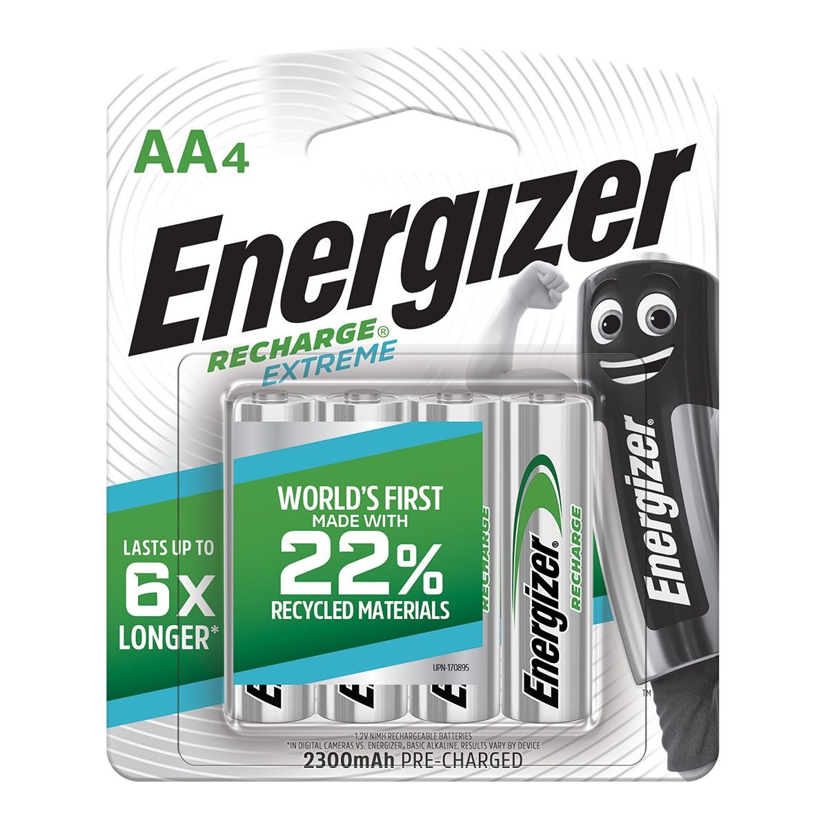 Energizer Battery Rechar Extreme Aa 2300MAH 4 Pc - Home & Patio