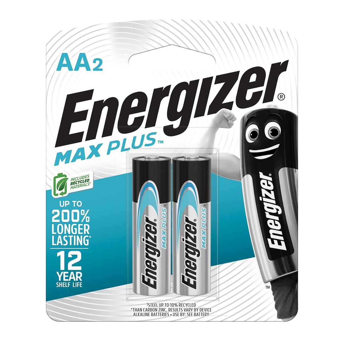 Energizer Battery Max Plus Aa 2 Pack - Home & Patio
