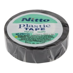 Nitto Insulation Tape 20m Blk - Electrical