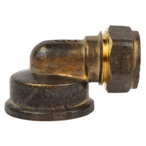 Compression Brass Elbow 90D Cxfi 15MMX3/4 SABS - Plumbing