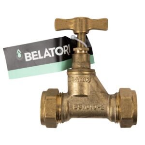 Tap Stop Brass Cxc Belatori 22X22MM - Plumbing