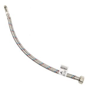 Hose Braided Flexible Fxm 15X3/8INCHX450MM SABS - Plumbing