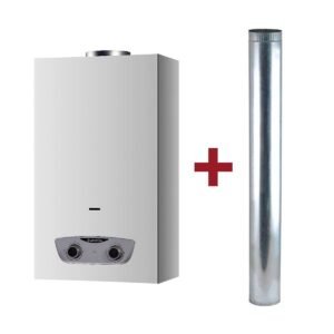 Geyser Gas Ariston Fast R Onm 11 Lpg +Fluepipe - Plumbing