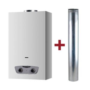 Geyser Gas Ariston Fast R Onm 14 Lpg +Fluepipe - Plumbing