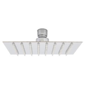 Shower Rose Square 150mm Stainless Steel - Plumbing