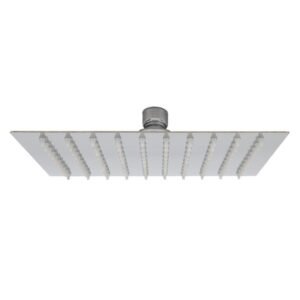 Shower Rose Square 200mm Stainless Steel - Plumbing