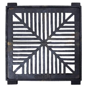 Grate & Frame Square Dish 450X450 L/D - Plumbing