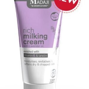 Madaji Milk Cream Lavender – Vitamin E & Lanolin Enriched (100ml) - Animal Health & Medicine