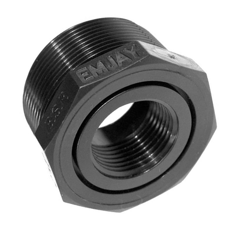 Emjay Reducing Bush 1 1/2 X 3/4 In. (40X20MM) - Valves and Irrigation Accessories