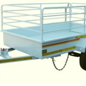 Mini Flatdeck 3/4 Ton with Rails - Utility & Multi-Purpose Trailers