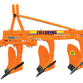 Fieldking Mounted Mouldboard Plough | Dicla Agri Machinery - Plough Scrapers and Disc Harrows