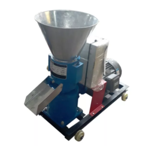 Flat Die Pellet Mill Pelletizer SKJ 200 Electric 7.5kW - Pelletizer