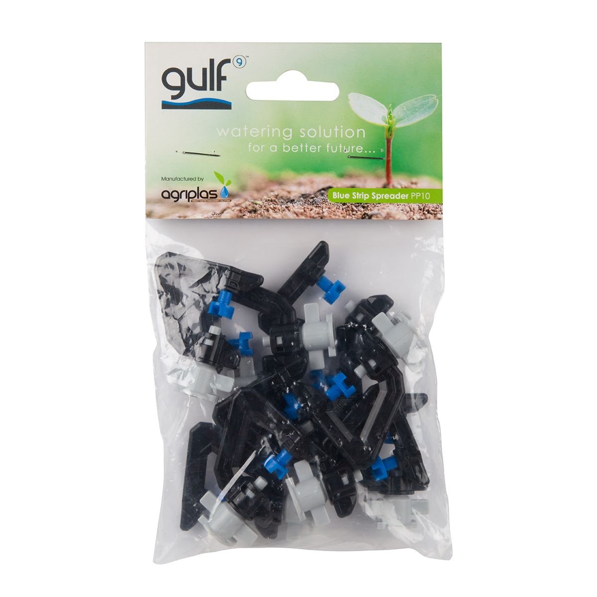 Gulf Sprinkler - Blue Strip Spreader (10PK) - Garden Care