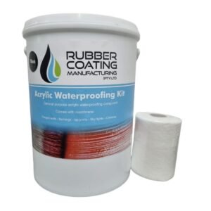 Rcm Roof Seal Kit Acrylic 5L Black - Paint