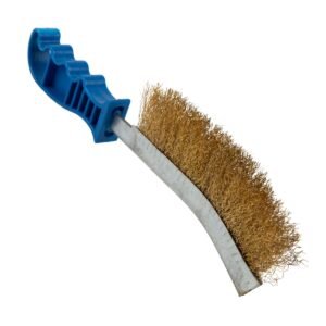 Strike-Arc Wire Brush With Blue Plastic Handle - Welding
