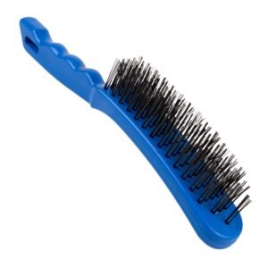 Strike-Arc Wire Brush 5 Row S/S Bristle Polyhandle - Welding